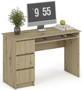 EDINOS Nowoczesne z szufladami dąb artisan B6-S80 - Biurka EDINOS Nowoczesne z szufladami dąb artisan B6-S80 - Biurka - miniaturka - grafika 1