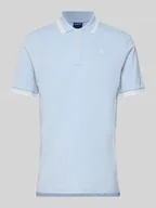 Koszulki męskie - Koszulka polo o kroju slim fit z wyhaftowanym logo model ‘Dunda’ - miniaturka - grafika 1