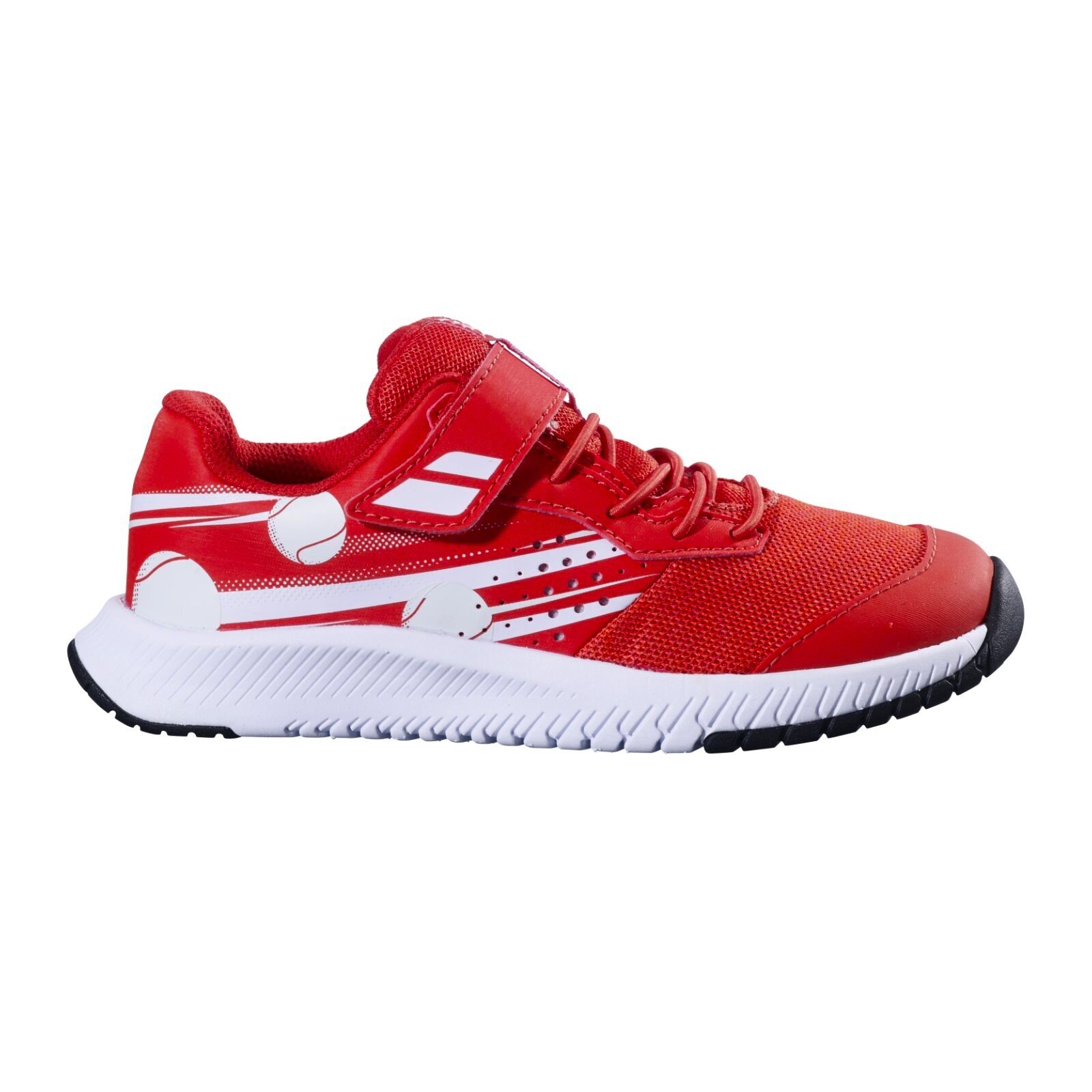 Buty tenisowe dziecięce Babolat Pulsion Kid All Court Boy Cherry Tomato/White