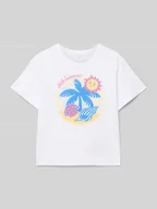 Koszulki dla dziewczynek - T-shirt z nadrukowanym motywem model ‘JASSA’ - miniaturka - grafika 1