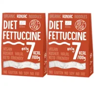 Makaron - Diet-Food Makaron konjac fettuccine Zestaw 2 x 385 g Bio - miniaturka - grafika 1
