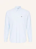 Koszule męskie - Lacoste Koszula Oxford Regular Fit weiss - LACOSTE - miniaturka - grafika 1