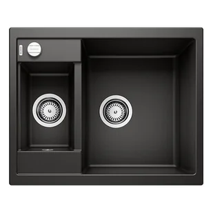 Blanco Zlew METRA 6 Czarny odwracalny korek auto 525922 - Zlewozmywaki - miniaturka - grafika 1