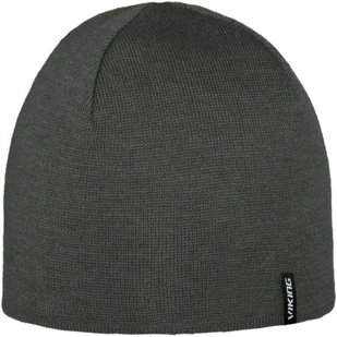Czapka z wełny merino Viking Noma 2.0 Gore-tex Infinium 7400 oliwkowy - Czapki damskie - miniaturka - grafika 1