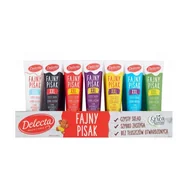 Dodatki do ciast w proszku - Fajny pisak cukrowy lukier DELECTA dekoracja mix 7x 30 g - miniaturka - grafika 1