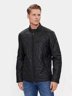 Guess Kurtka z imitacji skóry Quilted M4RL01 WFHD0 Czarny Regular Fit - Kurtki męskie - miniaturka - grafika 1