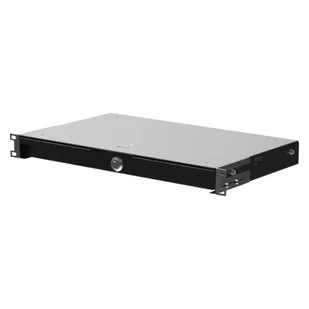 Szuflada Rack 19", 1U, 270mm, czarna - Akcesoria do szaf serwerowych - miniaturka - grafika 1
