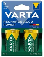Baterie i akcesoria - Varta 56720 101 412 bateria do użytku domowego Bateria do ponownego naładowania D Niklowo-metalowo-wodorkowa (NiMH) - miniaturka - grafika 1