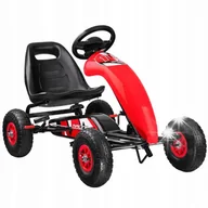 Jeździki dla dzieci - Sportowy GOKART na pedały dla dzieci do 50 kg Pompowane koła SP0531 - miniaturka - grafika 1
