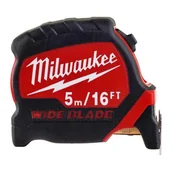 Poziomice, łaty, miary - MILWAUKEE MIARA ZWIJANA PREMIUM WIDE 5m/16 ft - miniaturka - grafika 1
