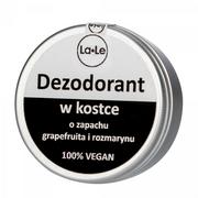 Dezodoranty i antyperspiranty unisex - La-le Dezodorant w kostce Grapefruit i Rozmaryn - miniaturka - grafika 1