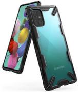 Etui i futerały do telefonów - Ringke Etui Fusion X do Samsung Galaxy A51 Czarny - miniaturka - grafika 1