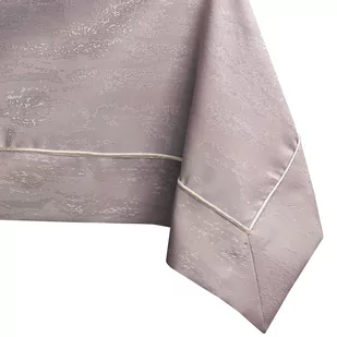 Obrus Vesta Pudrowy róż Tłoczony Nowoczesny 110x110 AmeliaHome - TCLOTH/AH/VESTA/BRD/PPG/POWDERPINK/110X110 - Obrusy i serwetki - miniaturka - grafika 1
