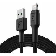 Kable USB - Apple Green cell Kabel Przewód Green Cell GC PowerStream USB-A - Lightning 200 cm MFi Certified GC PowerStream - miniaturka - grafika 1
