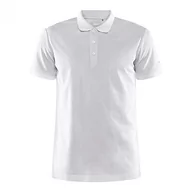 Koszulki męskie - Craft CORE Unify męska koszulka polo, biała, XXL, biały, XXL - miniaturka - grafika 1