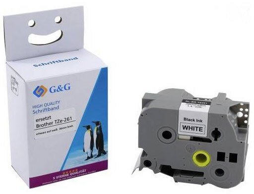 G&G Taśma kompatybilna z Brother TZe-261 14975