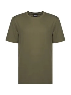 BOSS T-Shirt Tiburt 240 50452680 Zielony Regular Fit - Koszulki męskie - miniaturka - grafika 1