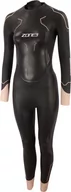 Pianki do pływania - Zone3 Vision Wetsuit Women, black/rose pink/gun metal L 2021 Pianki do pływania WS21WVIS101/L - miniaturka - grafika 1