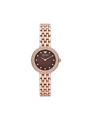 Zegarki damskie - Emporio Armani Zegarek AR11418 Rose Gold - miniaturka - grafika 1