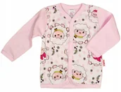 Kaftaniki dla niemowląt - KAFTANIK koszulka ROZPINANY, OWIECZKI, 80 KLEKLE - miniaturka - grafika 1