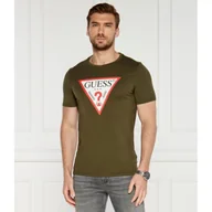 Koszulki męskie - GUESS T-shirt | Slim Fit - miniaturka - grafika 1
