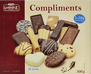 Lambertz, mieszanka ciastek Compliments, 500 g - Batoniki - miniaturka - grafika 1