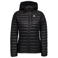 Kurtki i kamizelki sportowe damskie - Kurtka damska Black Diamond W Approach Down Hoody Rozmiar: M / Kolor: czarny - miniaturka - grafika 1
