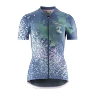Koszulki i topy damskie - Damska Koszulka z krótkim rękawem CRAFT ADV ENDUR GRAPHIC JERSEY W 1914542-376007 – Niebieski - miniaturka - grafika 1
