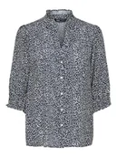 Bluzki damskie - ONLY Bluzka w kolorze granatowo-białym - miniaturka - grafika 1