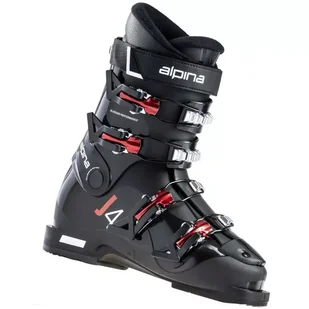 ALPINA J4 black/red MP 26.5 - Buty narciarskie - miniaturka - grafika 1