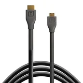 Akcesoria fotograficzne - Kabel HDMI Mini - HDMI 2.0 TETHER TOOLS Pro 1m Czarny - miniaturka - grafika 1