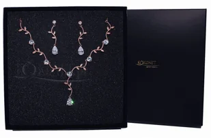 Komplet ślubny MUHER rose - Zestawy biżuterii dla kobiet - miniaturka - grafika 1