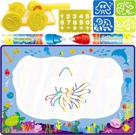 Maty edukacyjne - MATA WODNA DO MALOWANIA + PIECZĄTKI I FORMY AP-S6 - miniaturka - grafika 1