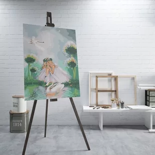 Baletnica jak rusałka - Malowanie po numerach 50x40 cm - Malowanie po numerach - miniaturka - grafika 1