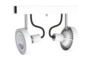 Nowodvorski Lampa sufitowa, listwa CROSS WHITE/GRAPHITE II by 9602 - Lampy sufitowe - miniaturka - grafika 1
