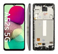 Części serwisowe do telefonów - WYŚWIETLACZ EKRAN LCD DO SAMSUNG A52S 5G OLED RAMKA CZARNA - miniaturka - grafika 1