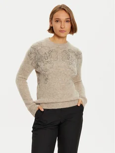 Marciano Guess Sweter 4BGR44 5786Z Brązowy Regular Fit - Swetry damskie - miniaturka - grafika 1