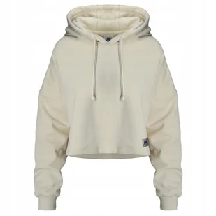 LEE HOODIE SWEAT ECRU L36NTJNQ s - Bluzy damskie - miniaturka - grafika 1