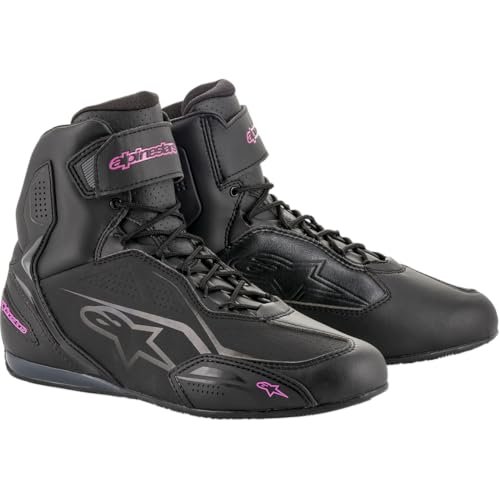 Alpinestars Męskie buty motocyklowe, czarne, rozmiar 42 EU, czarny, 42 EU
