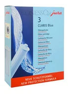 Akcesoria i części do ekspresów do kawy - Jura 3x Filtr do ekspresu Claris Blue 872-uniw - miniaturka - grafika 1