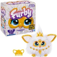 Maskotki i pluszaki - Maskotka HASBRO Furby Złota Blask G1938120 - miniaturka - grafika 1