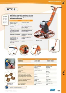NORTON CLIPPER MTA36 30.3 ZACIERACZKA ELEKTRYCZNA DO BETONU POSADZEK HYDRAULICZNA  - ø 900mm - Inne urządzenia budowlane - miniaturka - grafika 7