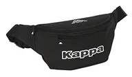 Torebki damskie - Safta KAPPA torba z zewnętrzną kieszenią, idealna dla młodzieży i dzieci w różnym wieku, wygodna i wszechstronna, jakość i wytrzymałość, 23x9x12 cm, kolor czarny, czarny, Estándar, zwykły - miniaturka - grafika 1