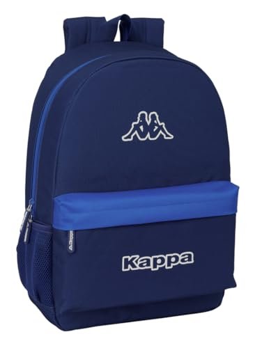 Safta Plecak szkolny KAPPA RAIN dla dzieci, idealny dla dzieci w różnym wieku, wygodny i wszechstronny, jakość i wytrzymałość, 30 x 14 x 46 cm, Granatowy, M, Casual