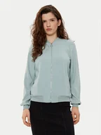 Kurtki damskie - Vero Moda Kurtka bomber Coco 10245734 Szary Regular Fit - miniaturka - grafika 1
