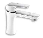 Baterie umywalkowe - Novaservis Nobless Tina - Bateria umywalkowa, biały/chrom 38001/1,1 - miniaturka - grafika 1