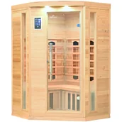 Sauny - Sauna infrared narożna RF2C Natural z koloroterapią - miniaturka - grafika 1