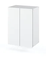 Szafki łazienkowe - Szafka Łazienkowa Wisząca 40cm HUGO Biała Mat - miniaturka - grafika 1