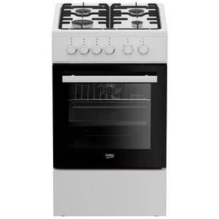 Kuchenka gazowo-elektryczna BEKO FSE52029DWD - Kuchenki gazowo-elektryczne - miniaturka - grafika 1