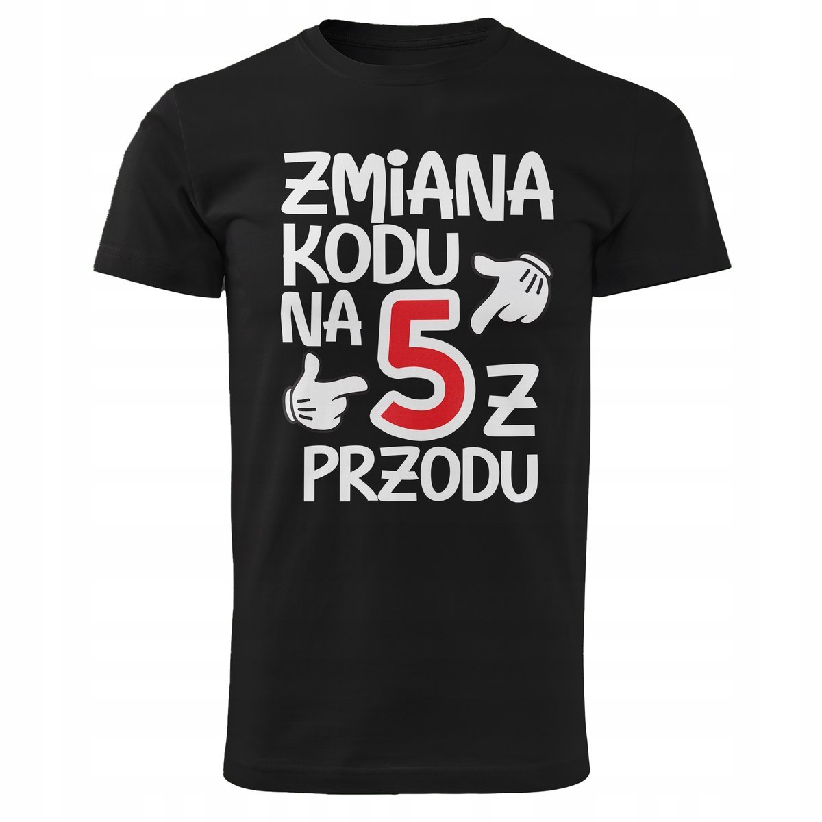 Koszulka męska czarna Zmiana Kodu Na 50 Urodziny Prezent Upominek r. L